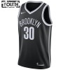 Maillot Enfant Brooklyn Nets Seth Curry 30 2022-23 Nike Icon Edition Noir Swingman